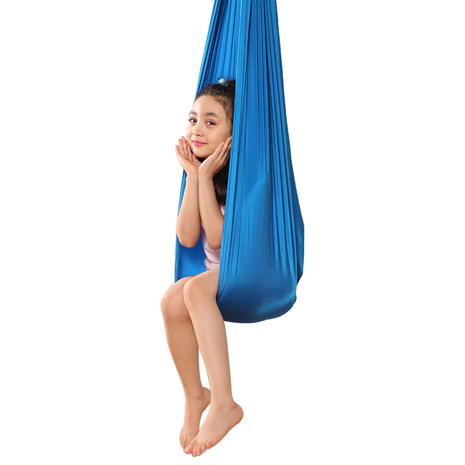 Balançoire Sensorielle De Thérapie Pour Adultes Et Enfants - En Tissu Durable - Hamac élastique Réglable - Pour Les Besoins Spéciaux - Avec Matériel Inclus