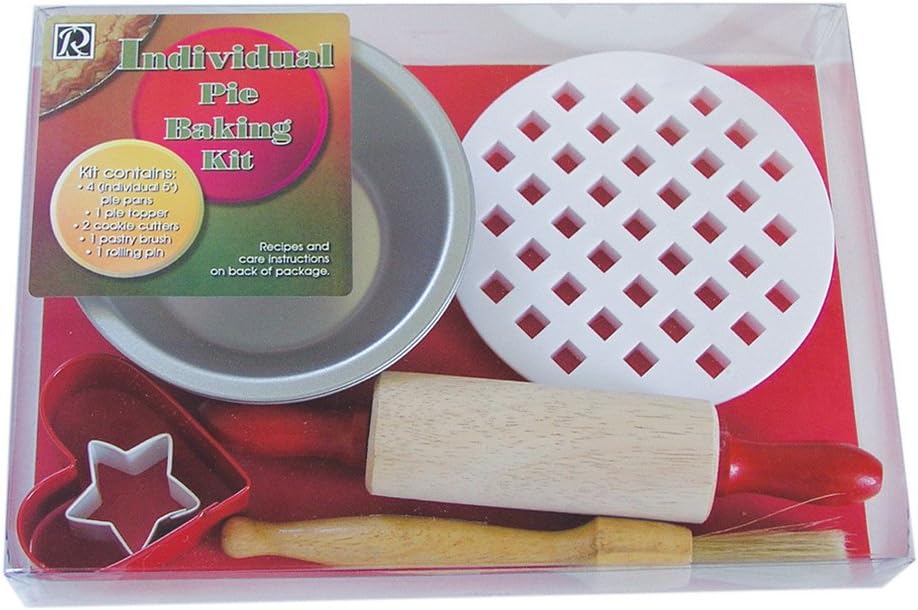 R&M International Individual Lattice Pie Baking Set with 4