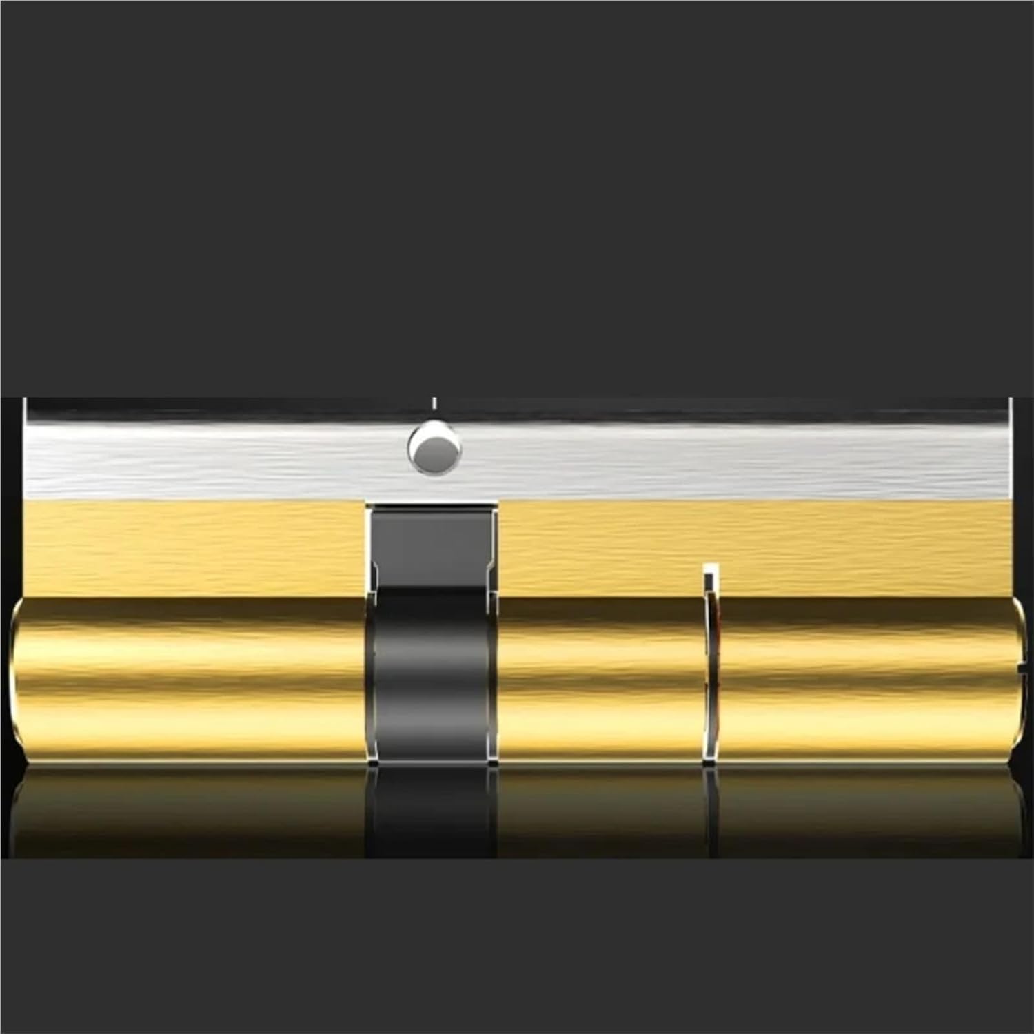 Copper Door Lock Household +10pcs Alloy Keys 1Pcs(100MMP 37.5And 62.5)