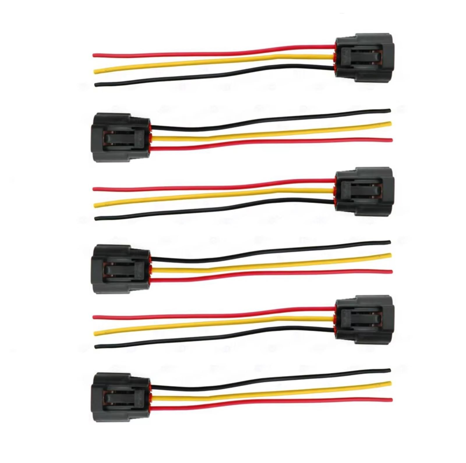 Zündspulen-Steckerkabelbaum für Chrysler Sebring 2.4 2001 2002 2003 2004 2005 2006 2007 Zündspulen-Steckerkabelbaum Stecker GN10385 (6 Stück)