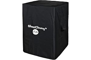 SheeChung Fire Pit Cover Square, Protect Your Propane Fire Pit in Style