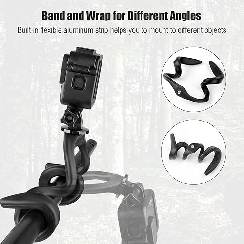 Miniatura 5 de Taisioner Soporte de teléfono para cochecito en U, accesorios para silla de ruedas, asiento de teléfono celular, para cinta de correr, bicicleta,