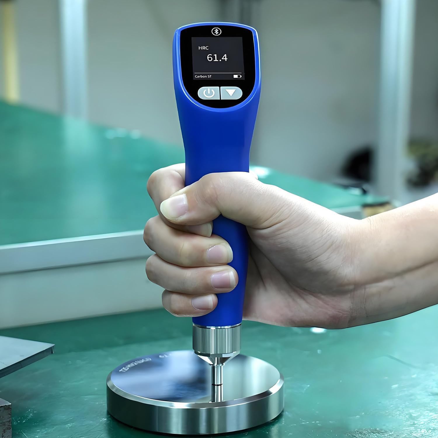 Testeur de dureté ultrasonique haute résolution 1HV et stockage intégré