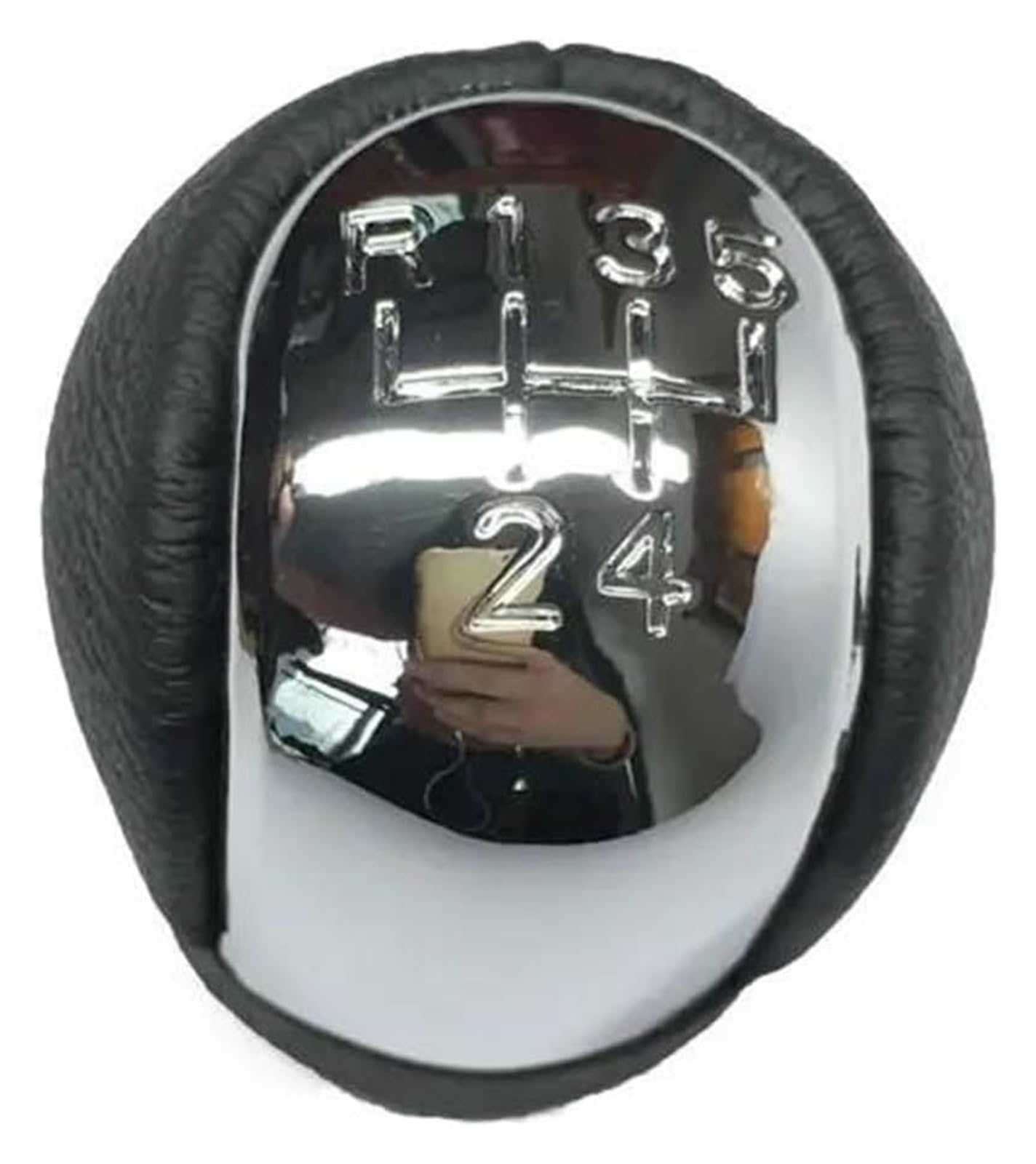 TRASH BIN Car Gear Shift Knob for Opel for Vectra C for Signum 2002-2005 5 6 Speed Shift Knob Hand Lever PU Leather