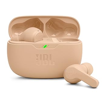 JBL Wave Beam In-Ear Wireless Earbuds Beige