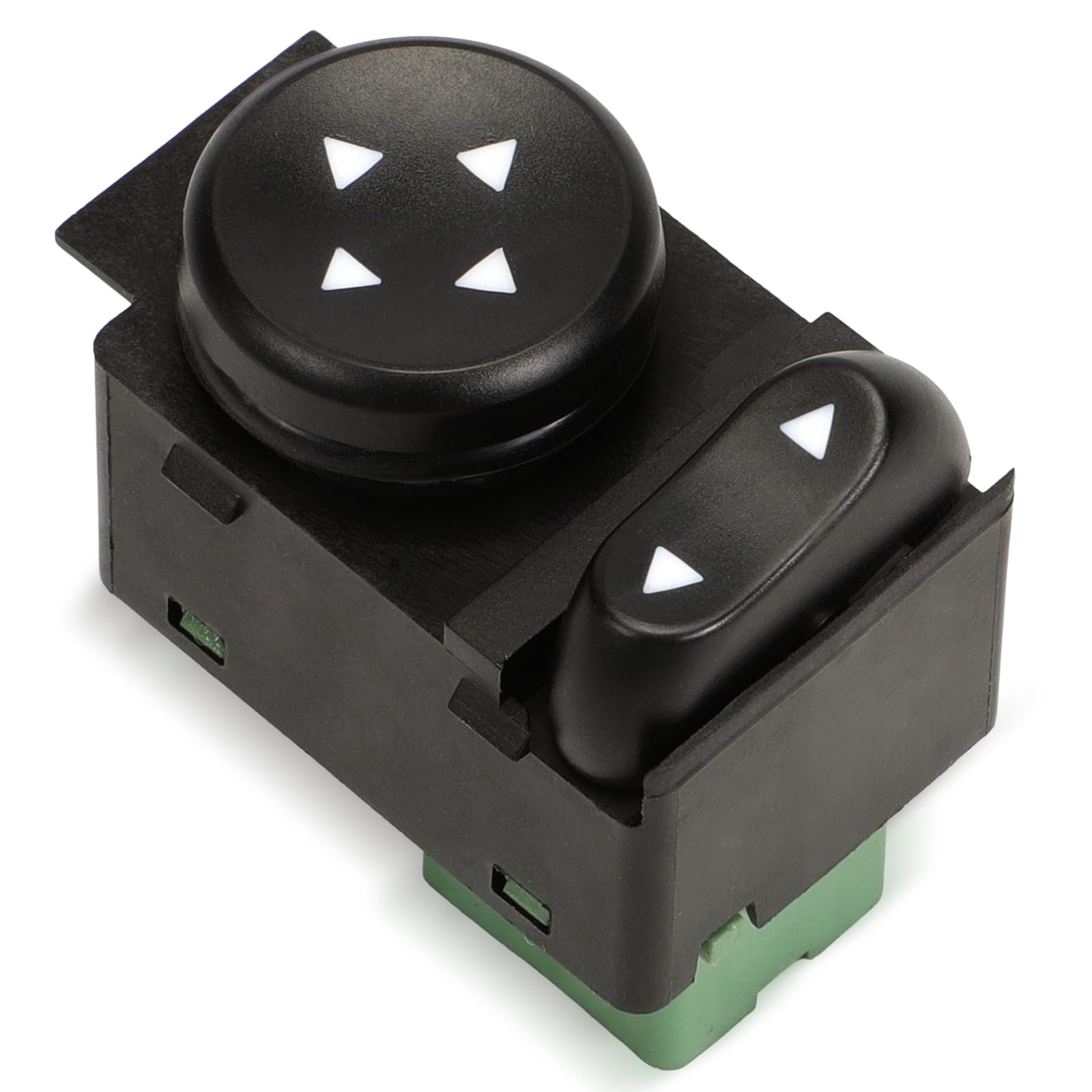 GraceGalaxy Interruttore di Controllo Specchietto Laterale per Panda 2004-2011, Siena 1999-2007, Marea, Brava, Idea, Doblo, Daily MK3 735298499, 735316891, 735357106