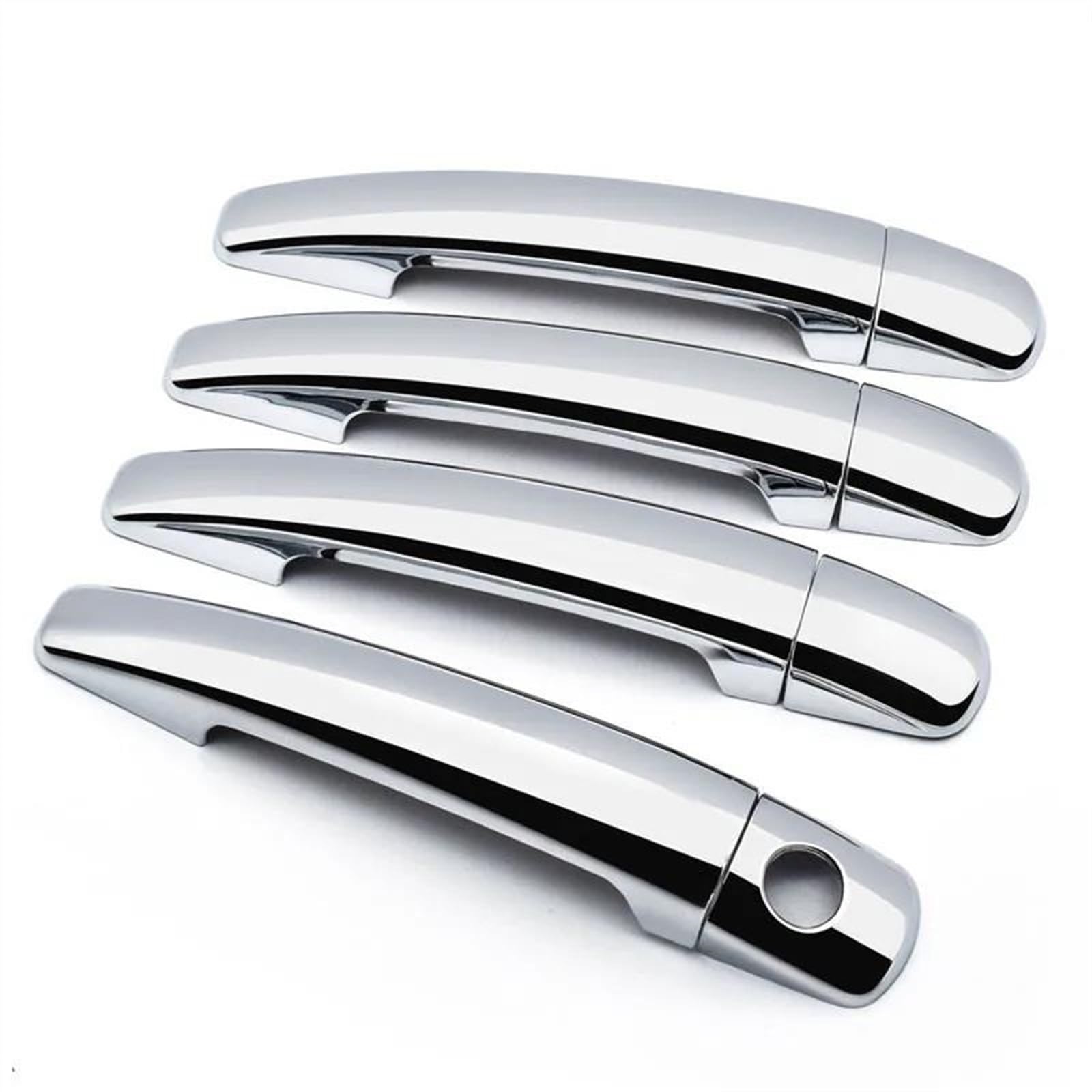 SLIMES Car Exterior Cover Side Door Handle Protector Chrome Scratch Protection for Citroen C4 C6 Trim Stickers Protection