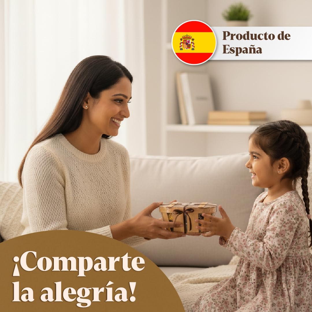 LAPASION - Frutas de Aragón con chocolate | Frutas cubiertas con chocolate | cestas para regalar | Surtidos de Chocolates |fruta confitada | 250g x 2 cestos