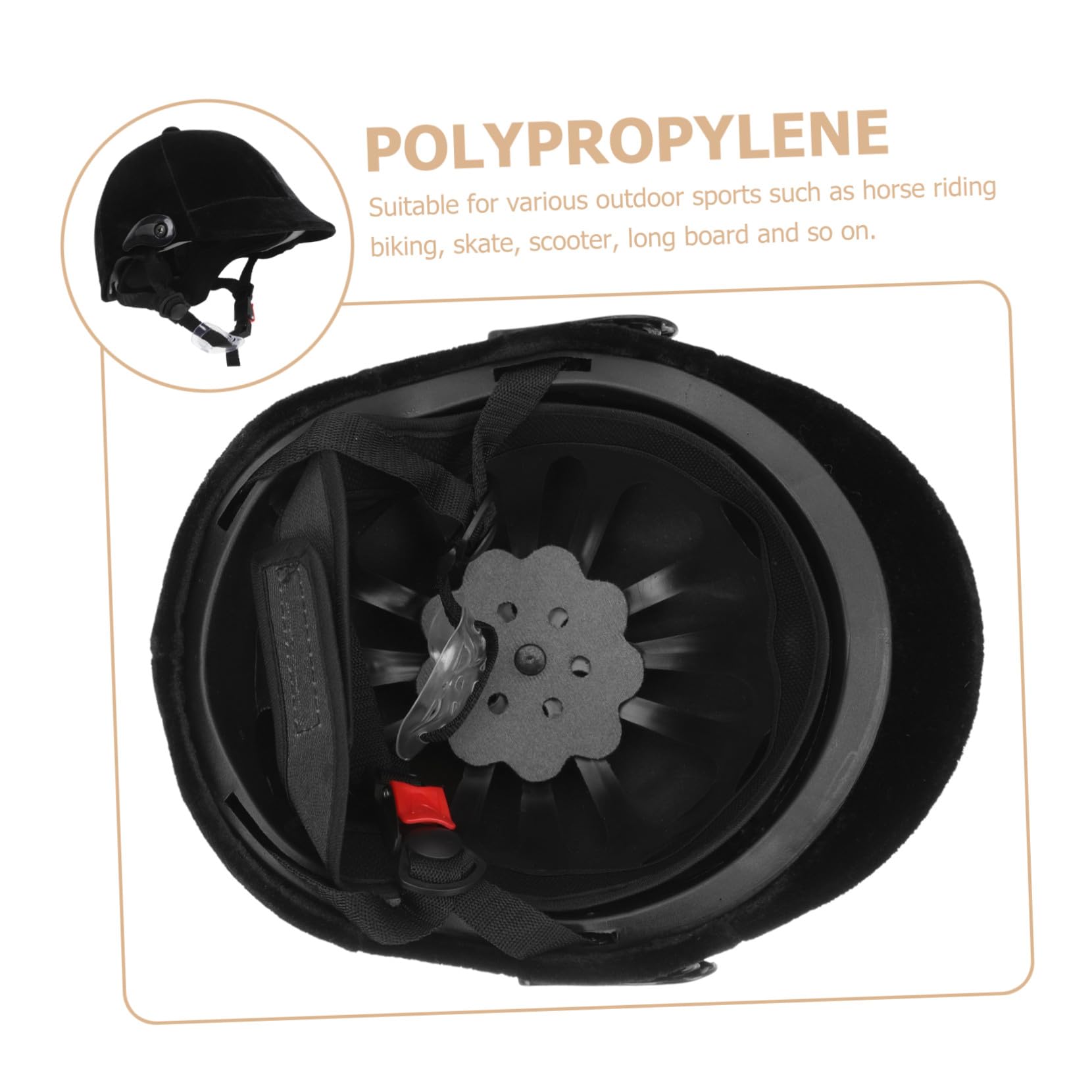 Casco Equitazione Regolabile con Ventilazione Alta e Imbottitura Rimovibile per Protezione Equestre Comfort e Calore