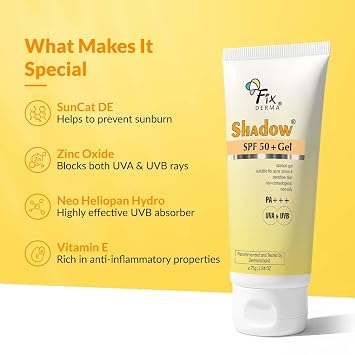FIXDERMA Shade 50+ Gel 75g