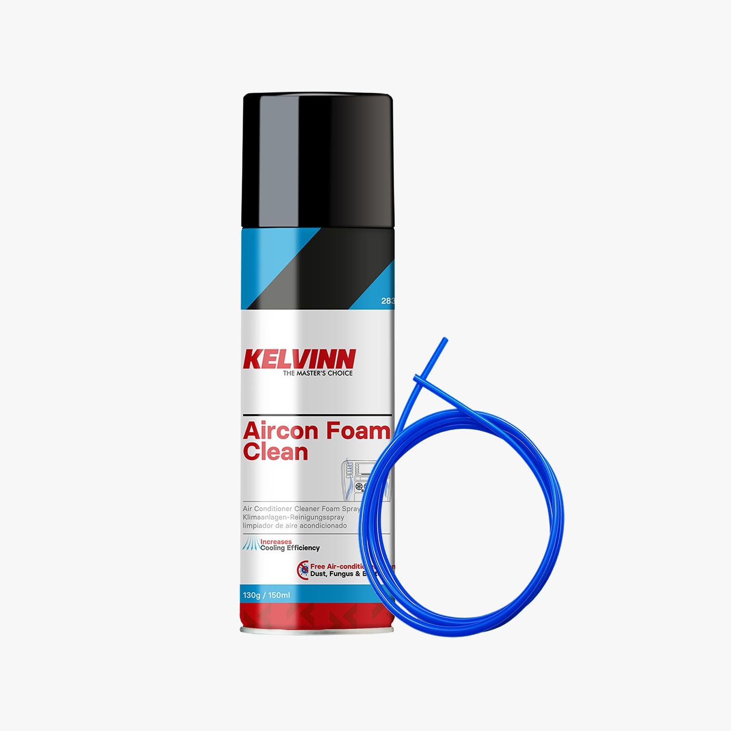Air Conditioner Klene 150 ml with 100 cm Spraying Pipe: Deodorize and Disinfect for Fresh Car & Home Air | Antimicrobial & Antibacterial | Perfect for AC Units, Cars, and Homes