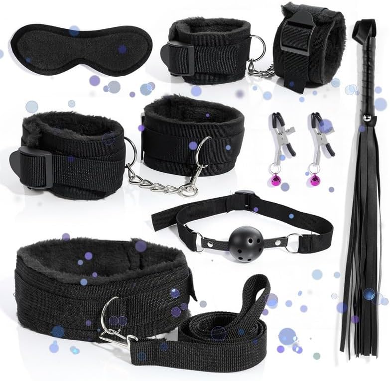Classic Comfort Nylon Outdoor Training Set with Whip and Collar 7-Piece Set (4 D4