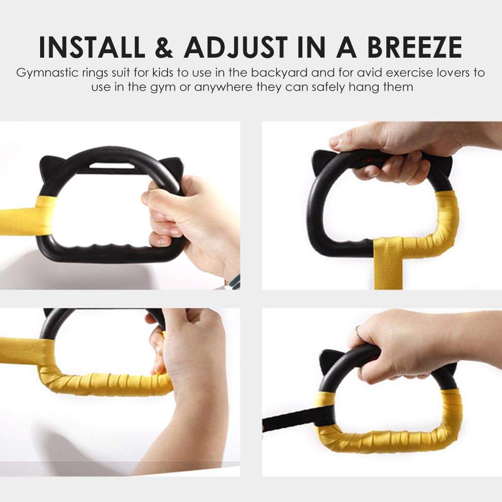 Optrekringen voor kinderen - Nonslip Nylon Swing Bar Ringen