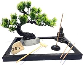 Jardim Zen Japonês Buda Bonsai Han Kengai 2105 Verde-escuro