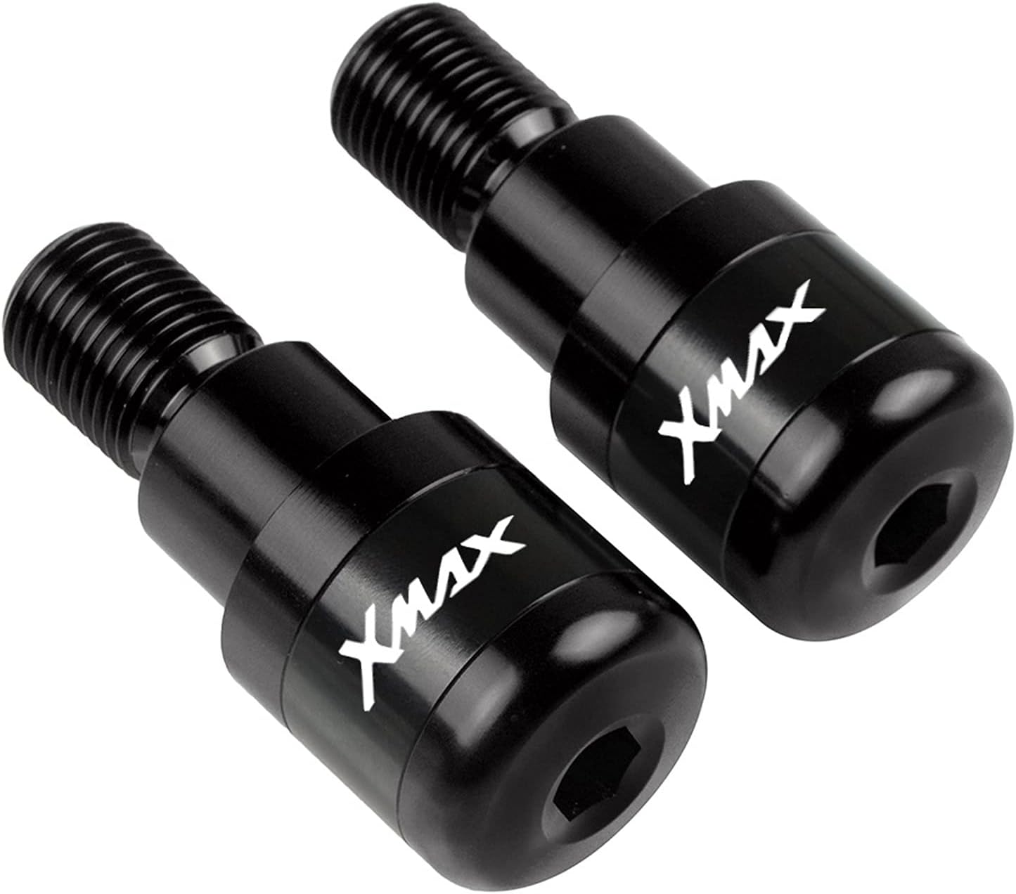 Counterweight Motorcycle Accessories Xmax 7/8" 22MM Handlebar Hand Grips Handle Bar End Cap Plug for Yamaha Xmax 125 250 300 400 2013-2021