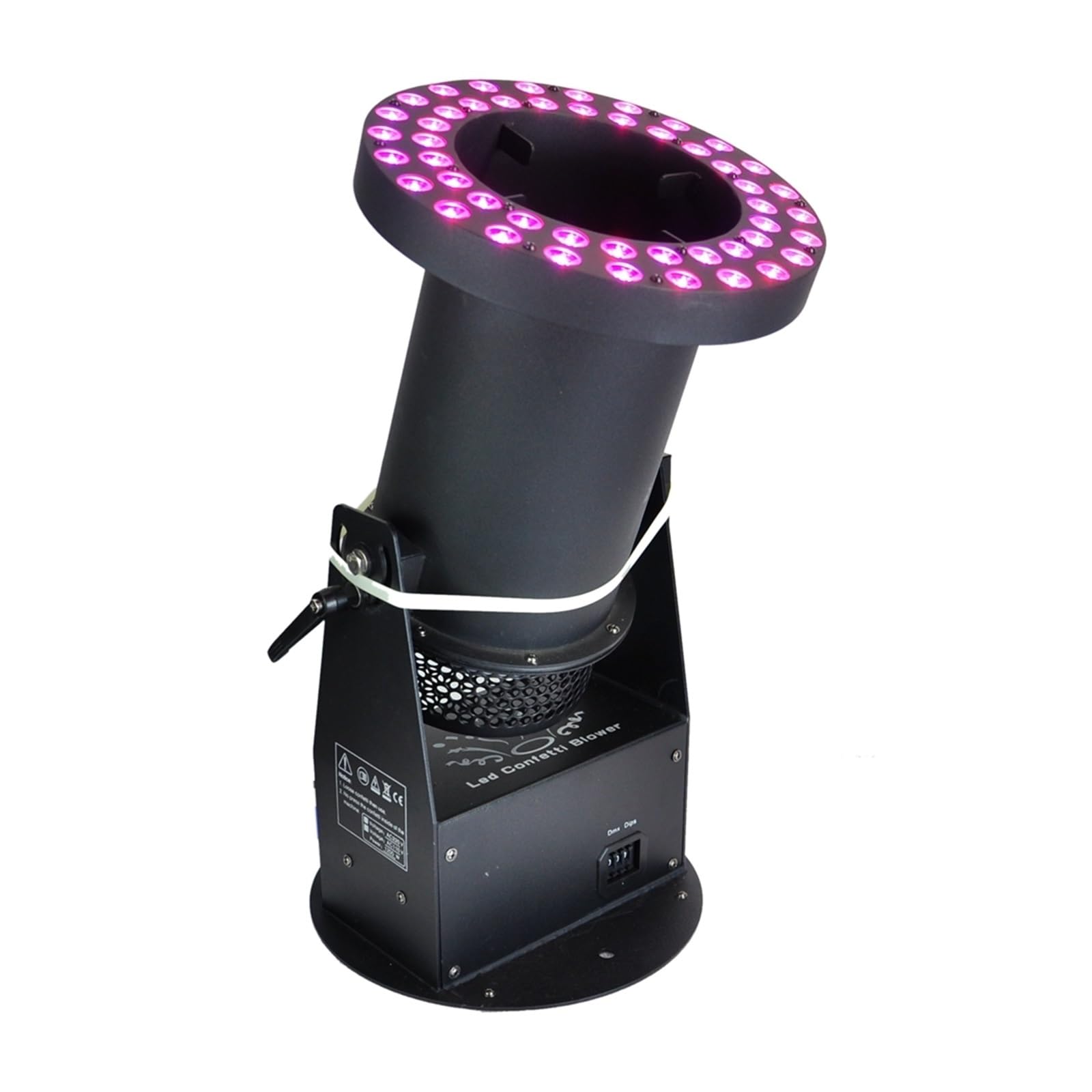 Armata Konfetti, Led elektryczna konfetti papierowa maszyna strumieniowa 1200 W sterowanie 2 kanały RGB 3 kolory restauracja taniec weselny konfetti