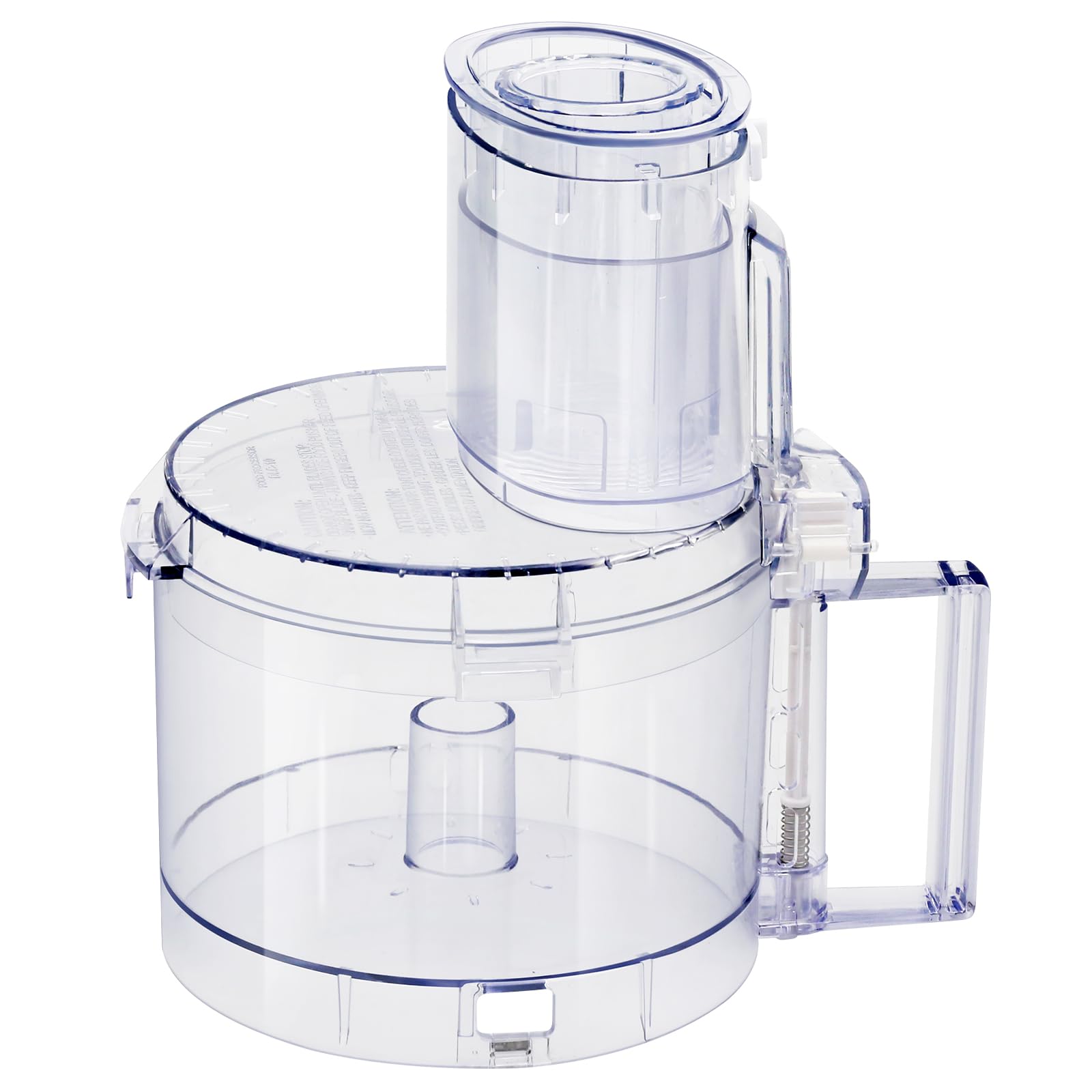7 Cup FP-631AGTXT-1 with 4 Locking Tabs Complete Accessories Fits Cuisinart Food Processor Replacement Parts,Contain Bowl, DLC-117BGTXT1 Cover, DLC-118BGTXT1 Sleeve and DLC-120BGTX-1 Pusher, DLC-10
