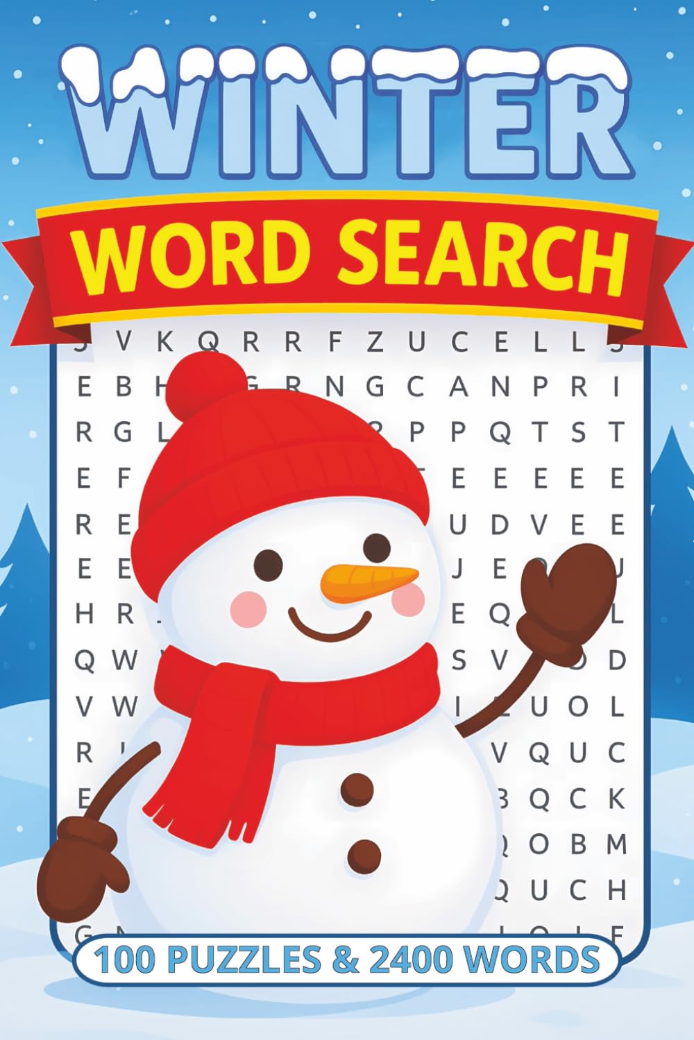 Winter Word Search: Find Winter Magic in Every Grid | 6X9 126 pages | Great Gift or Stocking Stuffer!