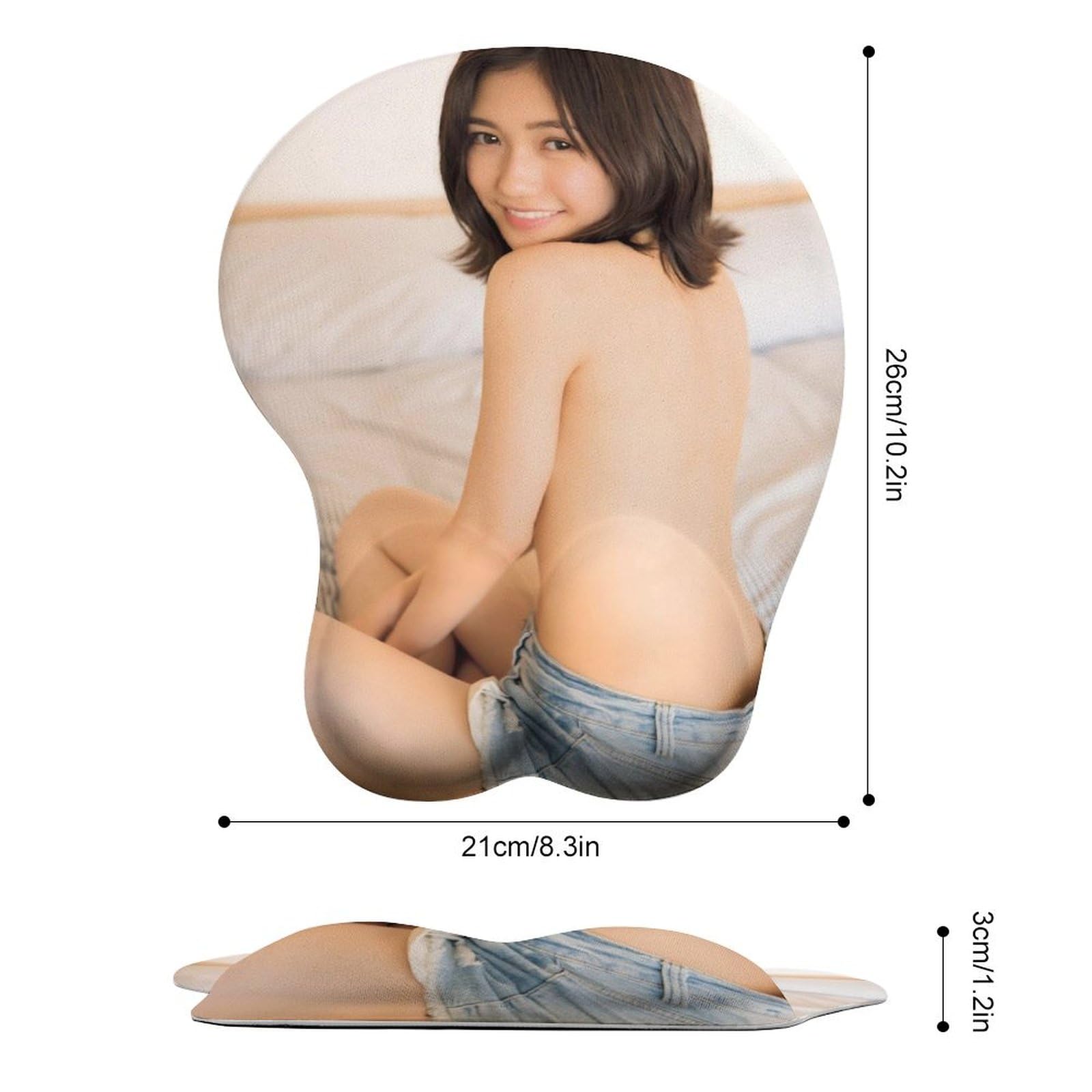 Amazon.co.jp: 渡辺麻友 マウスパッド ゲーミングマウスパッド 3D 立体