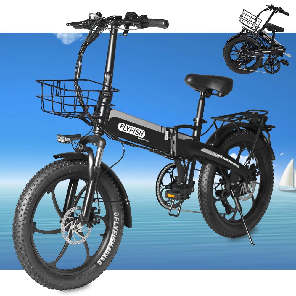 Amazon | 2024型 FLYFISH 自転車 公道走行可能 20インチ自転車