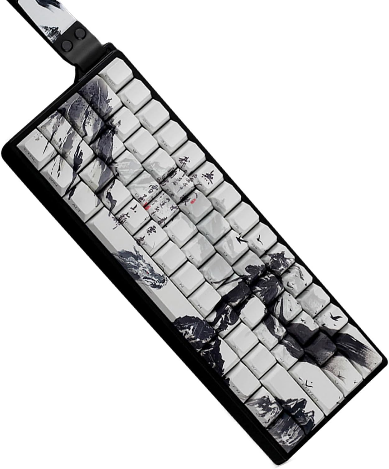 – Original Profile Keycaps PBTs Dyes Sublimations Side Printed With The Legends Of Chusen Keycaps For 60% 68% Keyboards Mechanical Keyboards