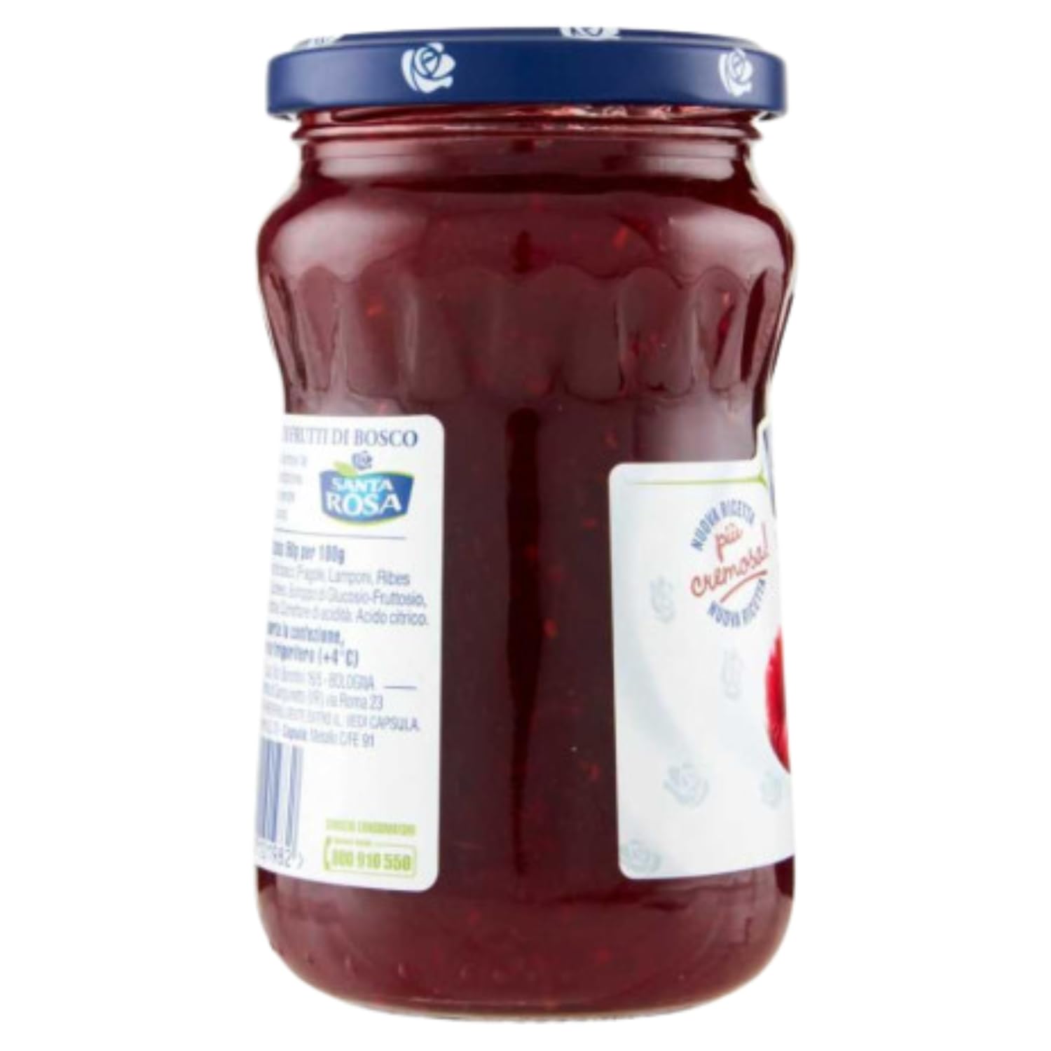 Confettura ai Frutti di Bosco 350 g – Marmellata con Frutta a Pezzettoni Ideale per Colazione e Dolci – Variazioni 4/8/12 Pezzi (12 PEZZI)