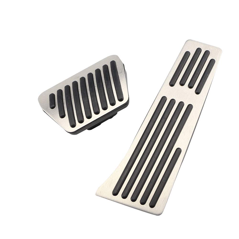 Pedale Auto, per BMW 1 3 4 5 6 Serie F20 F30 F31 F32 F33 F34 F36 2012-2017, Kit Pedali Freno Auto Pedale Frizione in Acciaio Inox AT