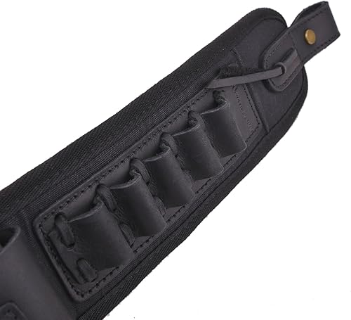 Miniatura 9 de Soporte de munición de cuero para rifle de caza para 3030 .357 .45 .45-70 .22 12GA 20GA