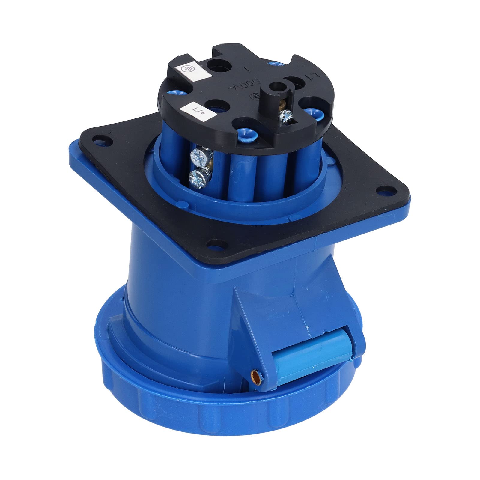 Juego De Enchufes Ocultos De Enchufe Industrial A Prueba De Agua IP67, Enchufe De Conector De Alimentación De 220-250V 63A,Enchufe Industrial De Carcasa Aislamiento PA66,Para Campamentos Al Aire Libre
