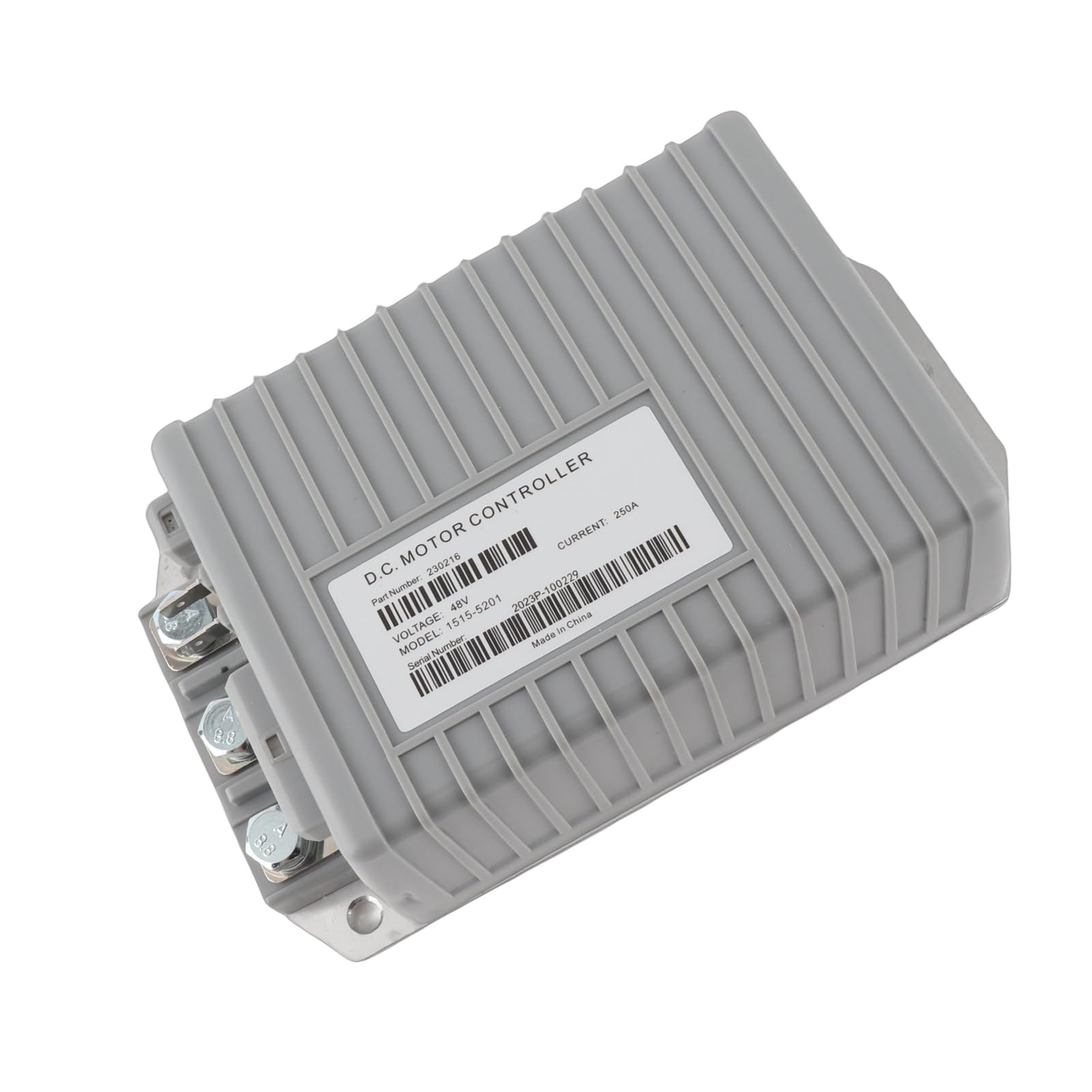 Sterownik Silnika 48 V DC 250 A Trwały Regulator Prędkości do Precedensowego Systemu EXCEL w Samochodzie Klubowym, Metal i Plastik, 1 Jednostka
