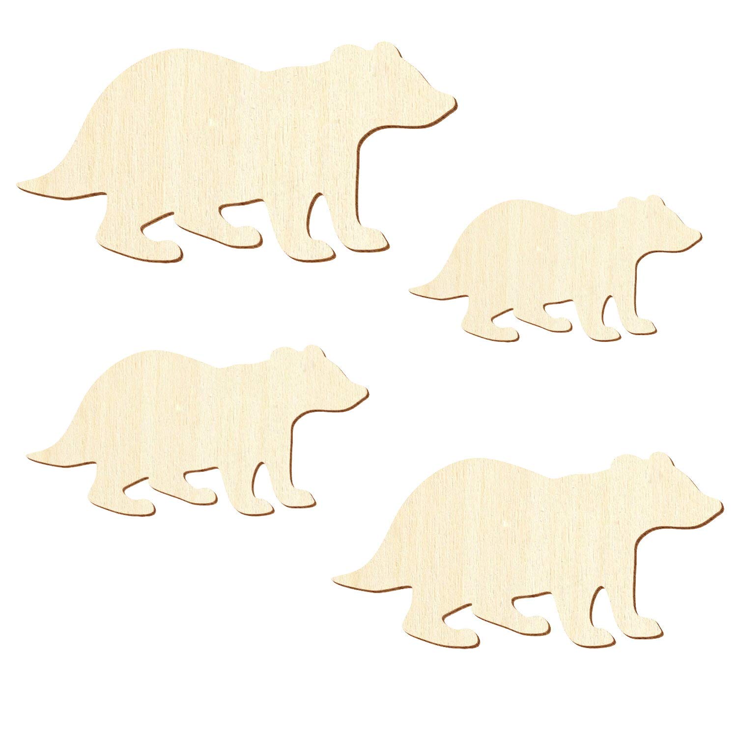 Techo de madera – 3 – 50 cm de ancho – Decoración para manualidades, tamaño: 7 cm, paquete con 100 unidades