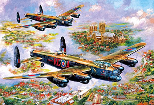 Gibsons G3113 Lancasters über Lincoln Puzzle