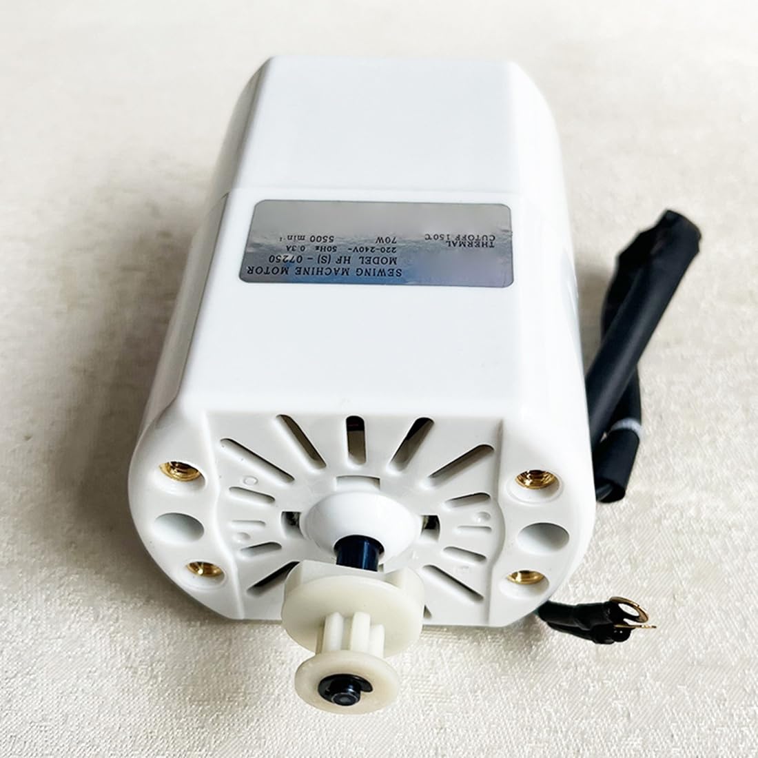 Motor de Coser con Control de Velocidad y Regulador de Alto Par