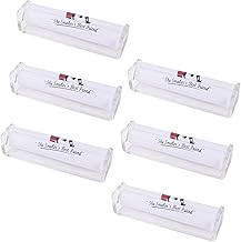 6 Pcs Cigarette Rolling Machine, 70mm Zig Zag Rolling Machine, Cigarette Roller Plastic, Cigarette Roller Portable, Easy Rollie Fag Maker for Hand Roll Ups, Tobacco Rolling Machine