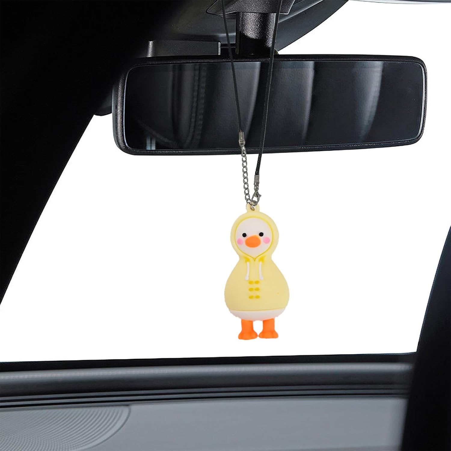 Toyexi Cute Swinging Car Hanging Ornament, Funny Car Mirror