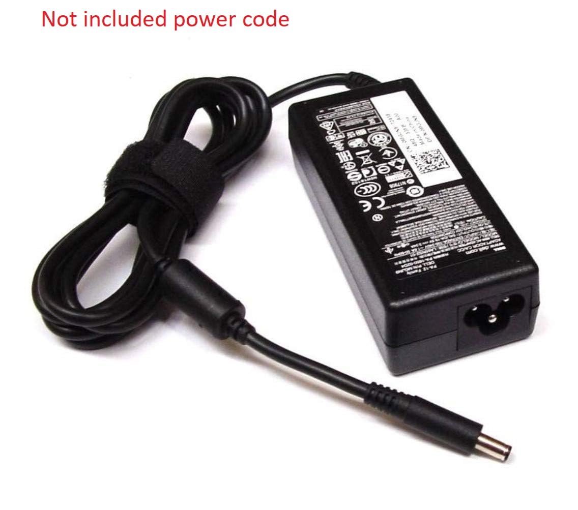 Dell Original 65W 19.5v 4.5mm Pin Laptop AC Adapter-Black (Part Code MGJN9)