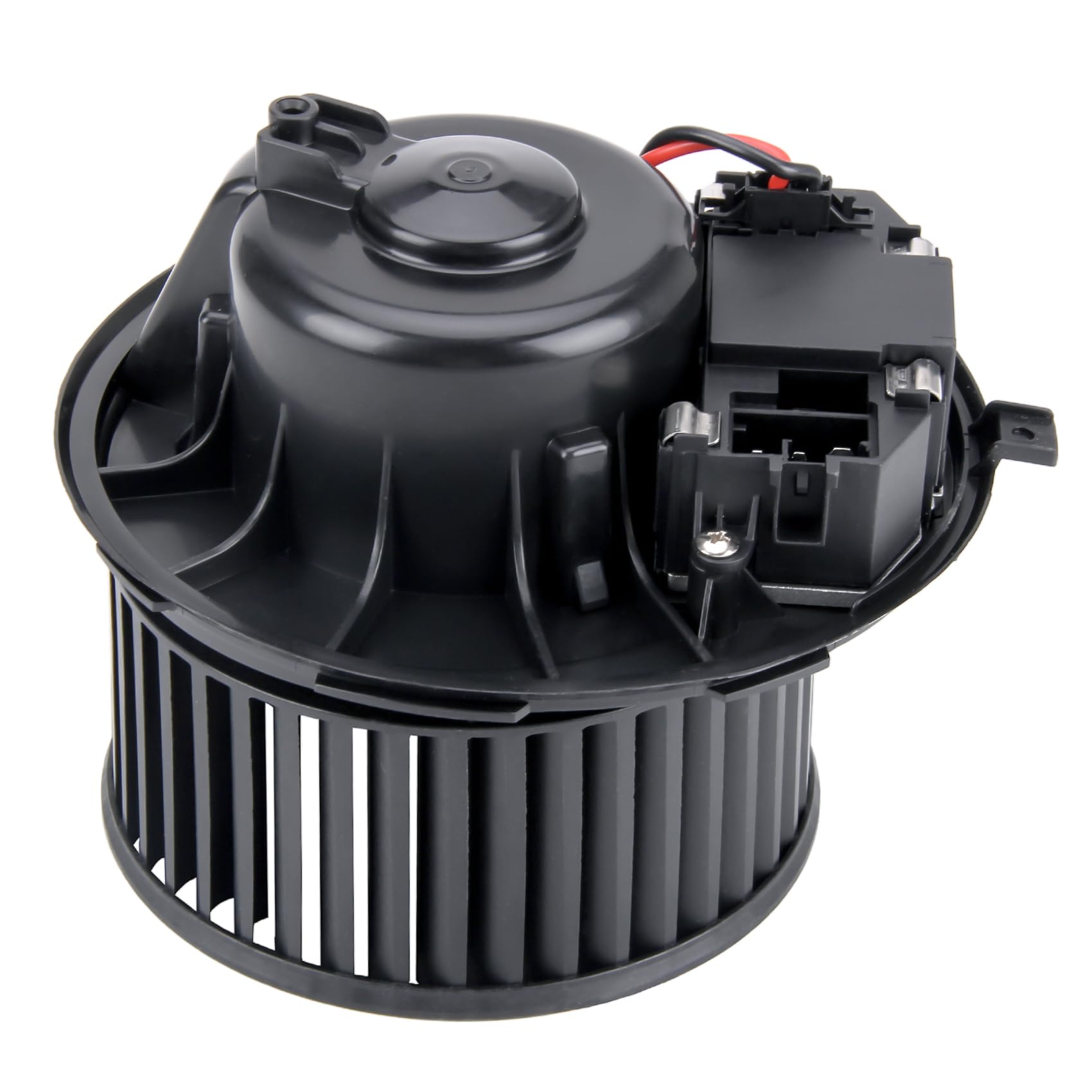 DOCAS Motore per ventola interna,Motore ventola di riscaldamento + regolatore 1K1820015 1K1820015A compatibile per Audi A3 8P Q3 Seat Skoda VW Golf 5 6 PASSAT 3C2 3C5
