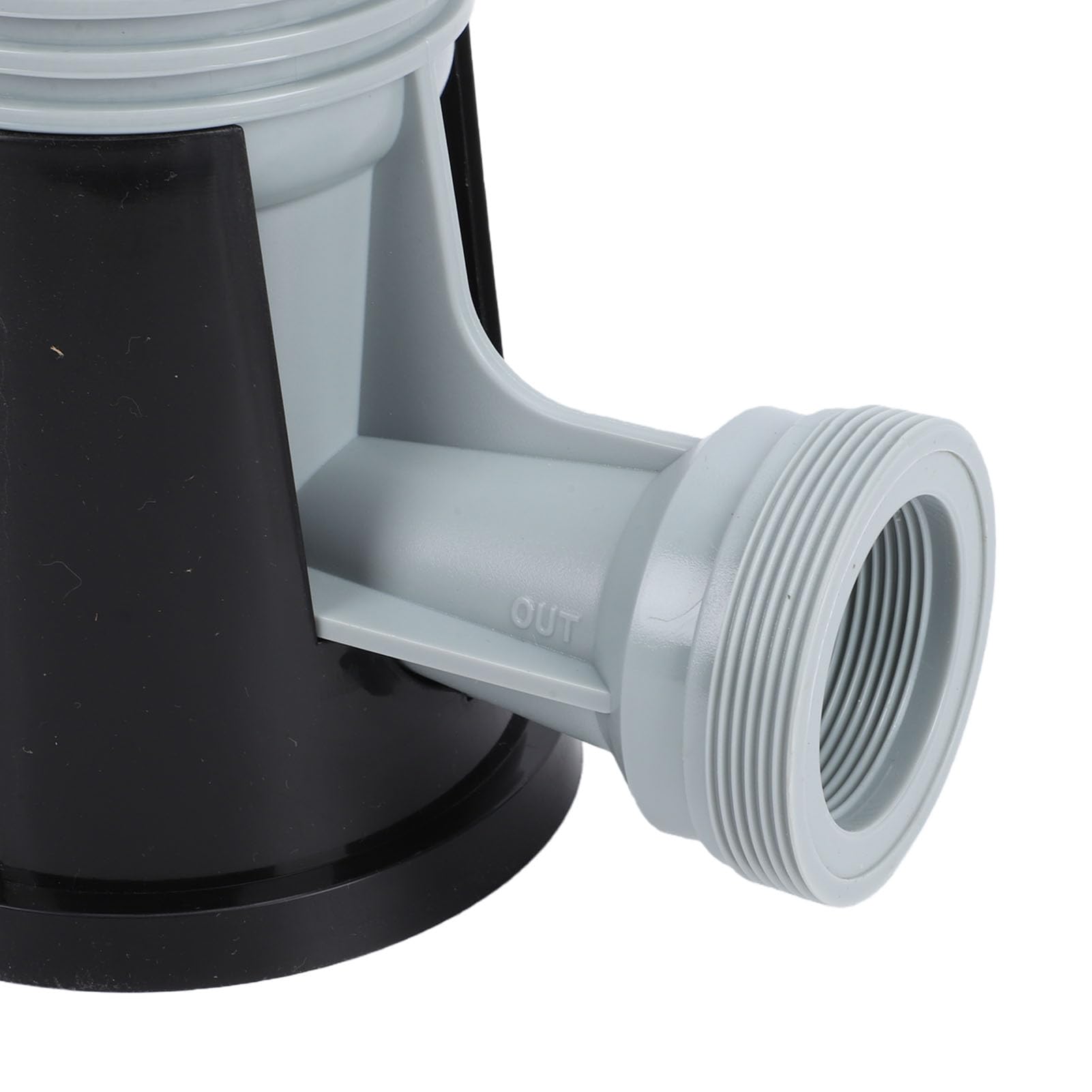 Asixxsix Automatyczny Chlorator,Chlorator Basenowy z Regulowanym Natężeniem Przepływu Łatwa Instalacja Materiał Plastikowy Podajnik Chemicznego Chloru do Basenów Naziemnych iKrytych