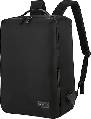 Miniatura 8 de Nordace Laval - Mochila para laptop con puerto de carga USB, resistente al agua, mochila diaria para laptop para negocios y trabajo, 15.6 pulgadas,