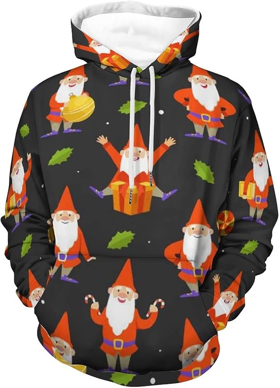 Amazon Co Jp クリスマス サンタ ベル キャンディ 赤 パーカー メンズ 長袖 プルオーバー ゆったり フード付き トップス トレーナー 大きいサイズ 通気 カジュアル 通学 春秋冬服 おしゃれ 服 ファッション小物