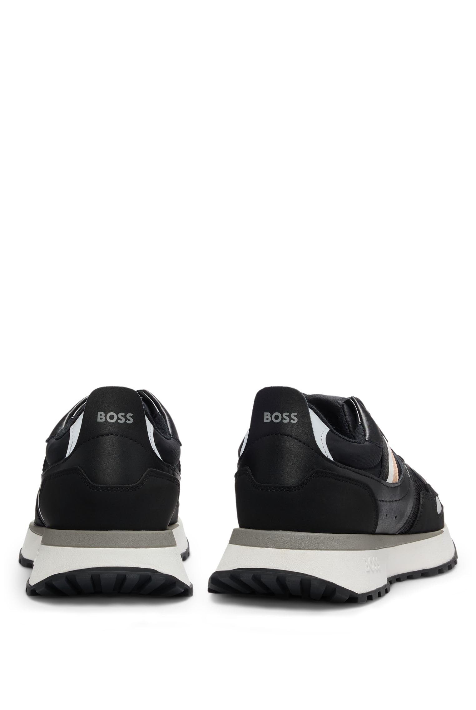 BOSS Herren Jonah Runn Sneakers im Laufschuh-Stil mit Eva-Gummisohle Größe