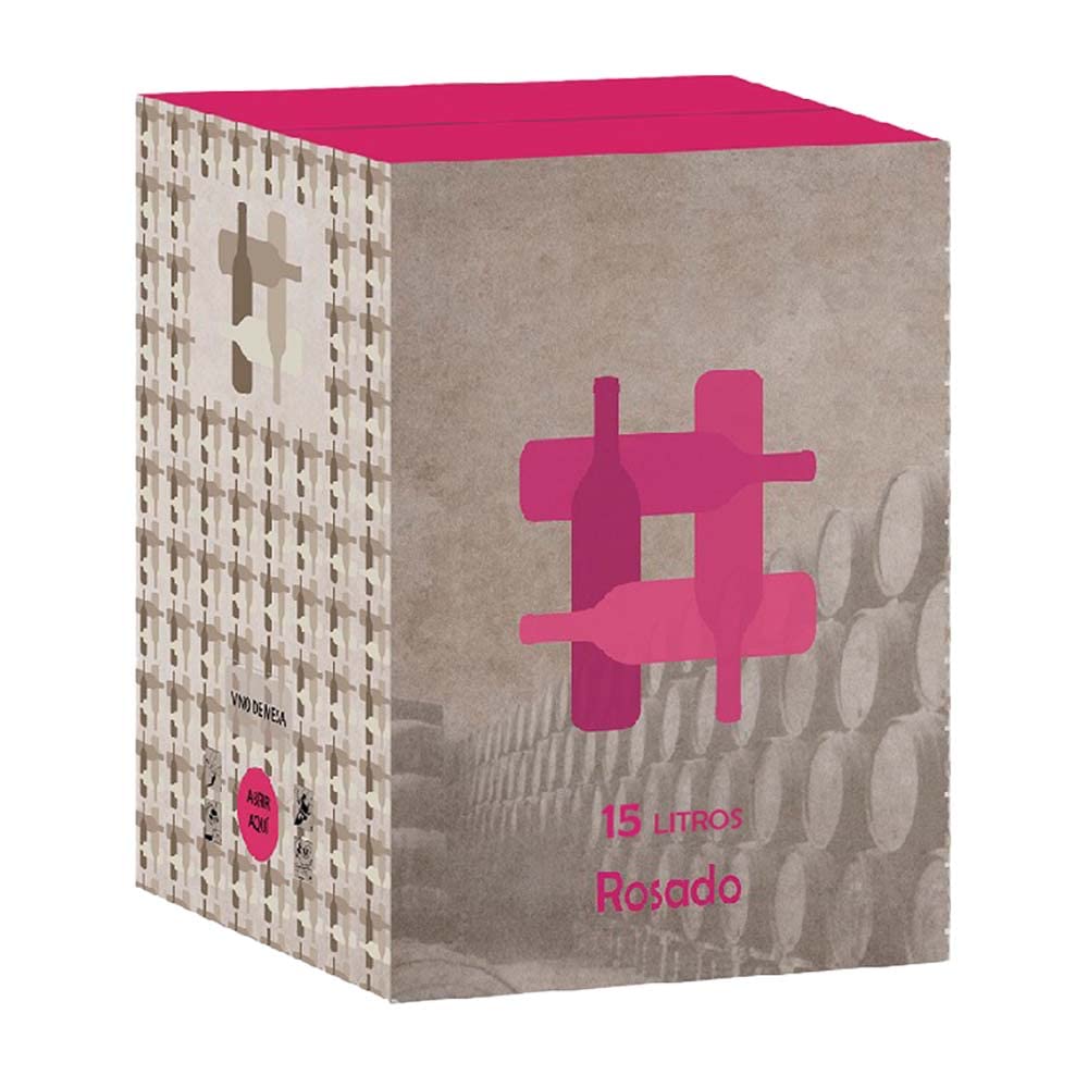Vino Rosado Bag in Box de 15L