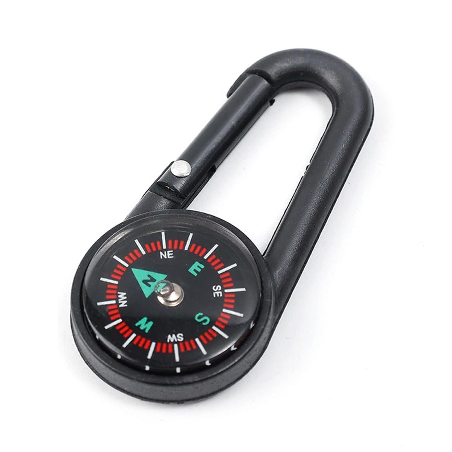 Clip Snap Hook Mini Compass (1 Pc/Mix Design)
