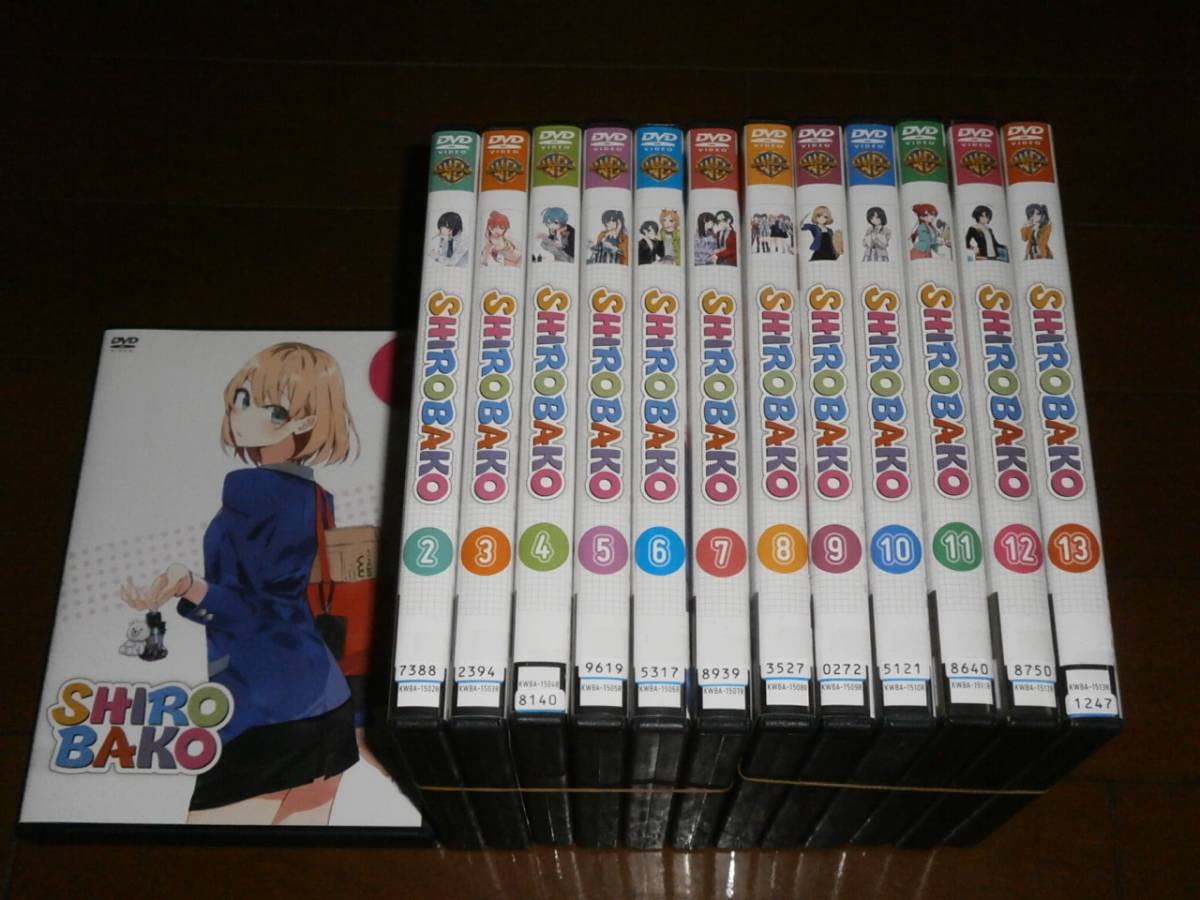SHIROBAKO 全13巻 ＋劇場版 SHIROBAKO 全14枚 TV版 全13巻 + 劇場版 レンタル落ち 全巻