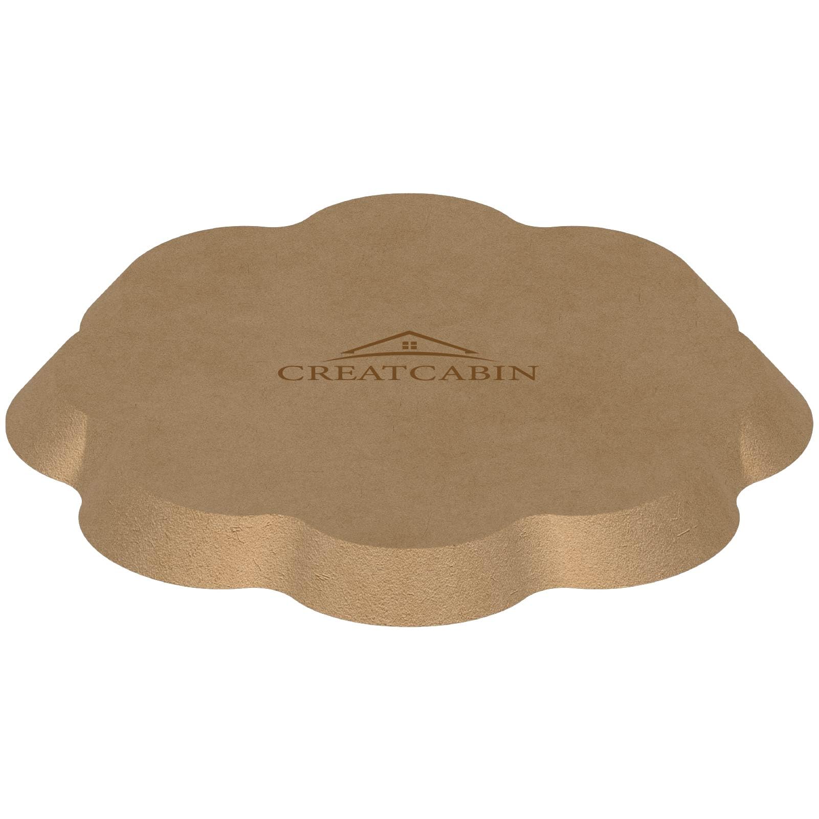 CREATCABIN Flower Pottery Molds for Clay Ceramic Plate Forming Molds Wooden Pottery Tools Tray Molds Press Pottery Tools Clay Drying Board Ceramic Slump Molds for Making Handbuilding Plates 6x6Inch