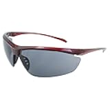 Global Vision Lieutenant Mil Spec Sunglasses Red Frame Smoke Lens ANSI Z87.1 & MIL-PRF-32432 Standards