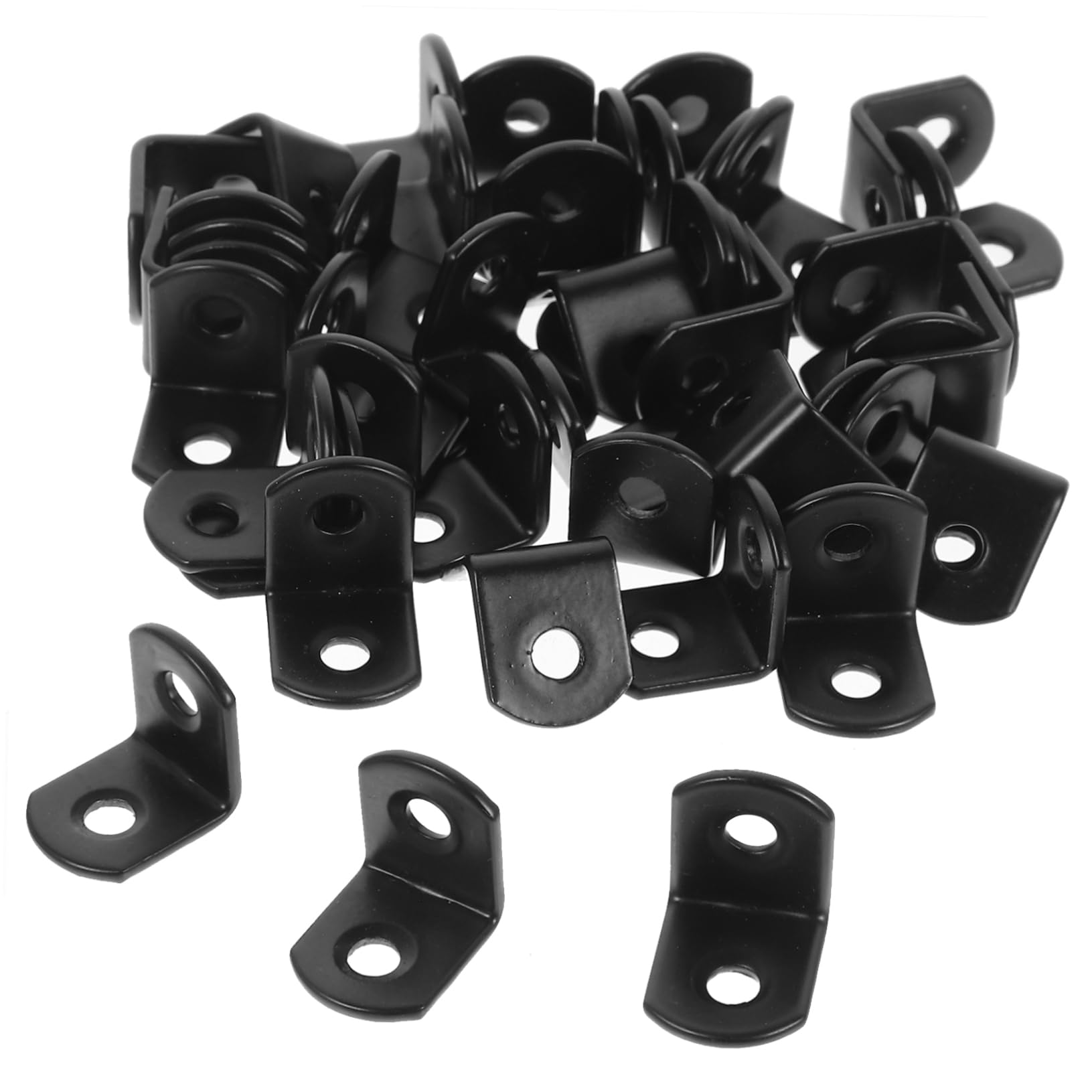 2 Pièces Équerres De Fixation Angulaires 50mm X 50mm Argenté Pour Étagère - Support Métallique Uxcell