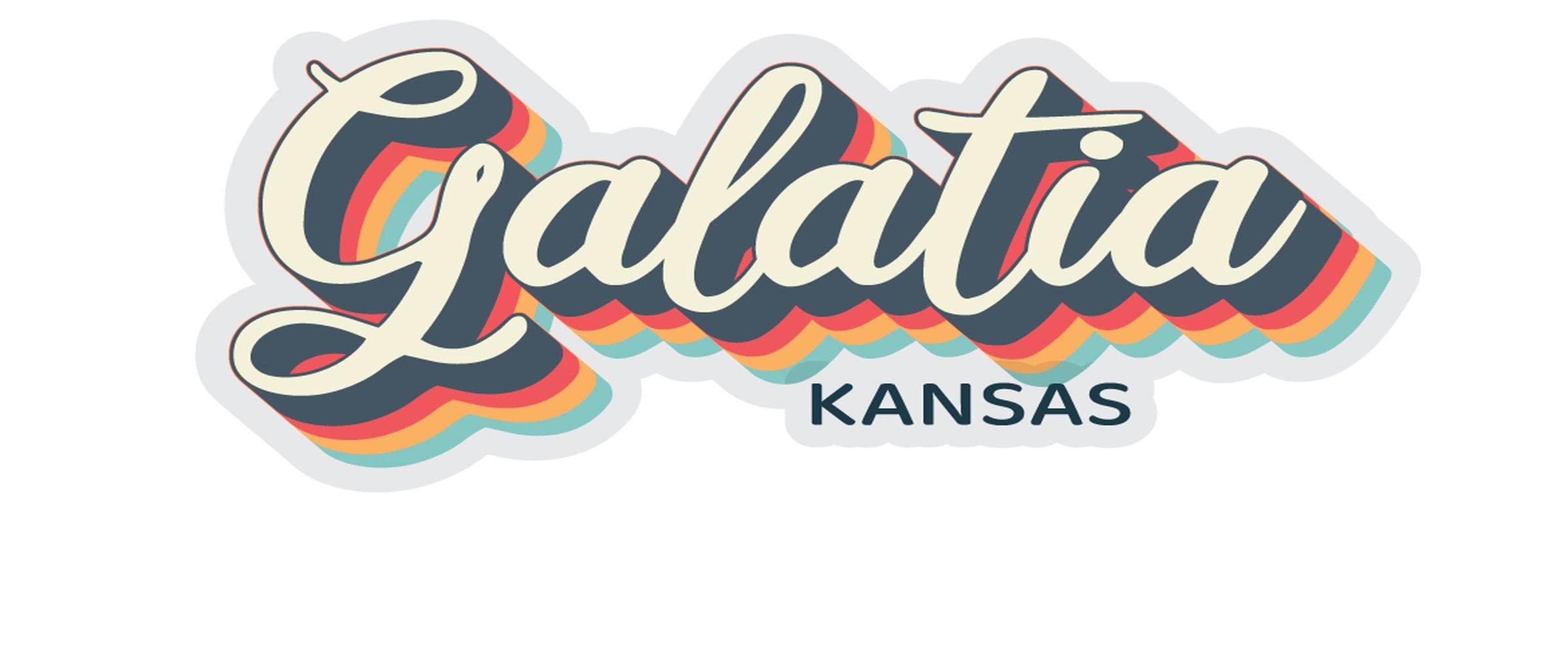 Galatia Kansas Souvenir 2-Inch Magnetr 3D Design 2-Inch|Magnet