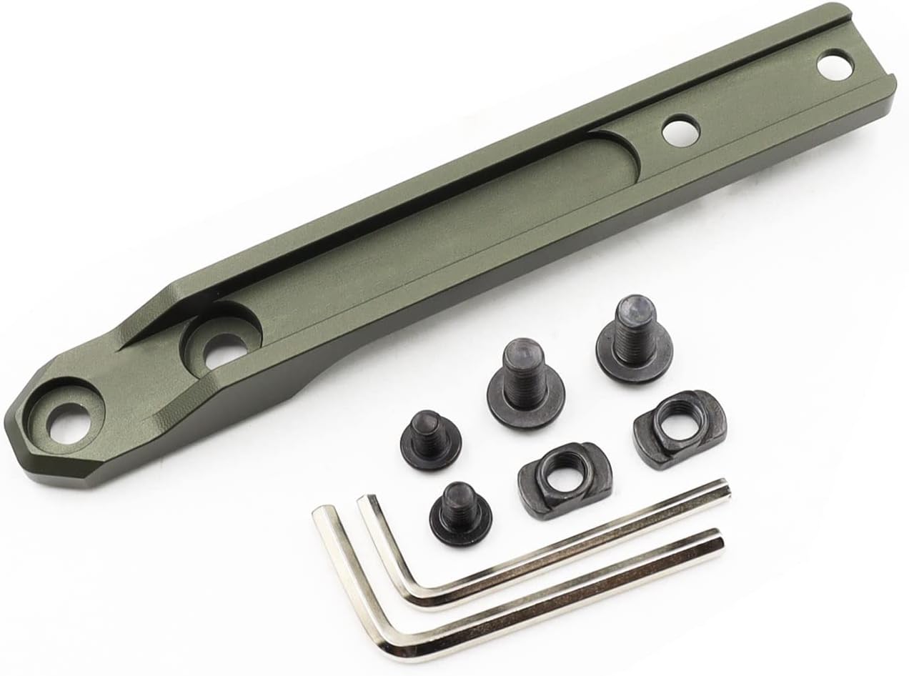 Mlok Inline Scout Mount Low Profile Weapon Light Mount Aluminum, for M300 & M600 & HL-X Series Mlok Flashlight Mount