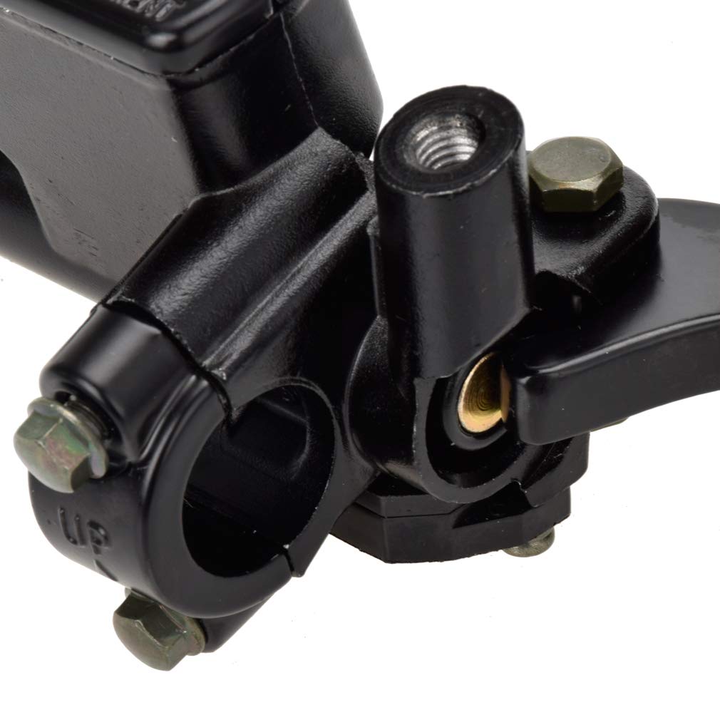 HIAORS Front Right Brake Master Cylinder Lever Pump with 8mm Mirror